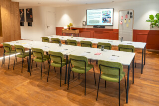 espace de réunion chaleureux