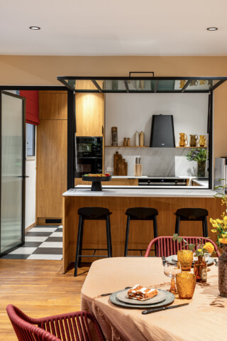 Atelier de cuisine en équipe