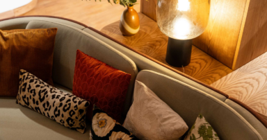 Zoom mobilier canapé